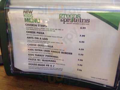 Greens And Proteins