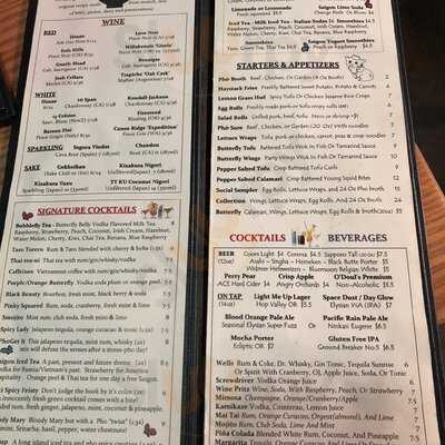 Butterfly Belly Asian Cuisine