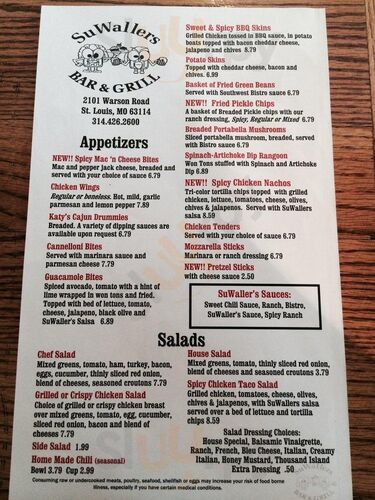 Suwallers Bar And Grill