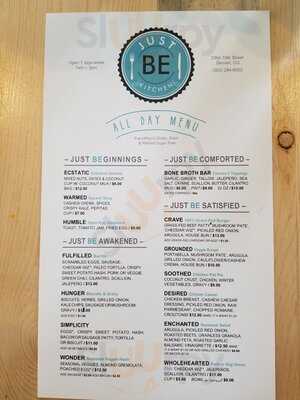 Just Be Kitchen