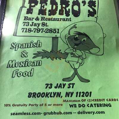 Pedro's Mexican Bar And Restaurant