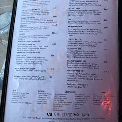 East Village Bohemian Pizzeria