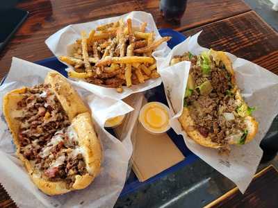 Philly Phamous Cheesesteaks @ The Rose Bush