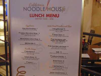 California Noodle House