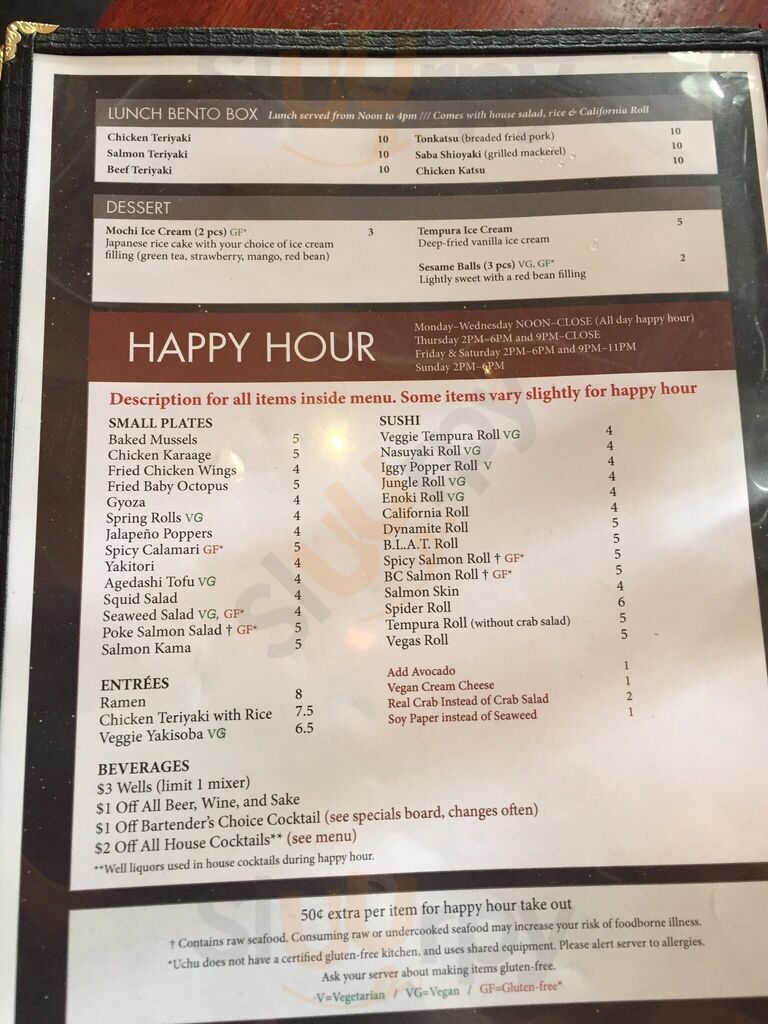 Uchu Sushi And Fried Chicken