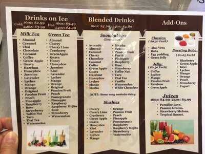 Rustic Bubble Tea Cafe