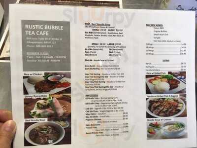 Rustic Bubble Tea Cafe