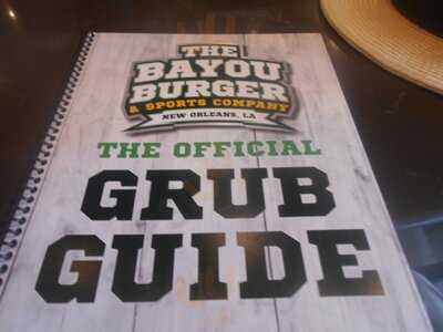 The Bayou Burger & Sports Company