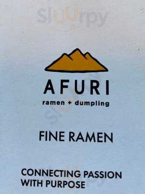 Afuri Ramen & Dumpling