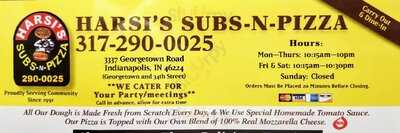 Harsi's Subs N Pizza