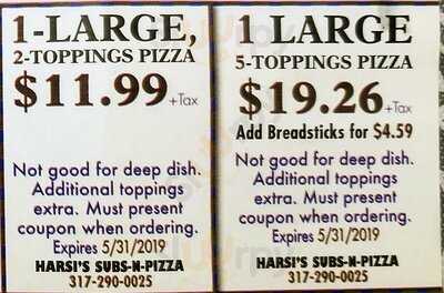 Harsi's Subs N Pizza