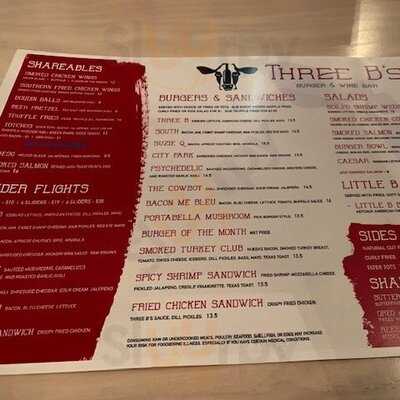 Three B's Burger & Wine Bar