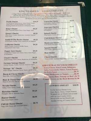 Kings Omelets Restaurant