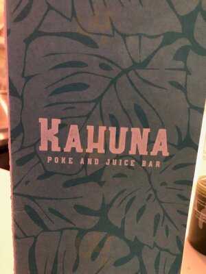 Kahuna Poke And Juice Bar