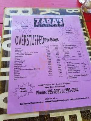 Zaras Lil' Giant Supermarket & Po-boys
