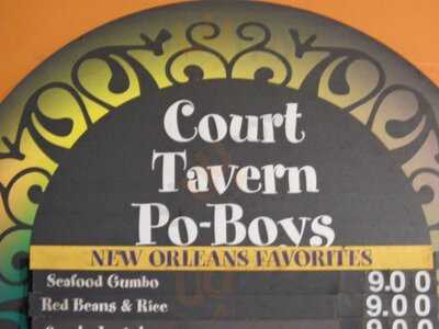 Court Tavern Po-boys