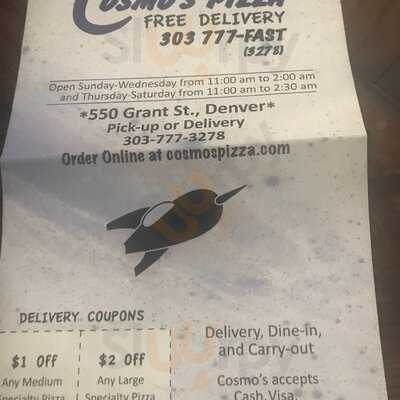 Cosmo's Pizza