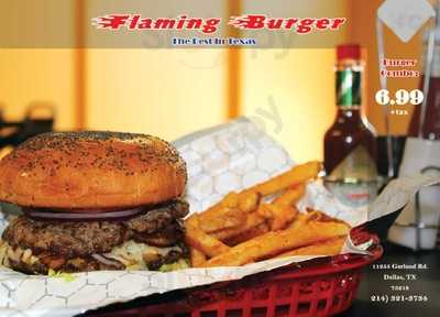 Flaming Burger