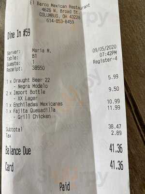 El Barco Mexican Restaurant