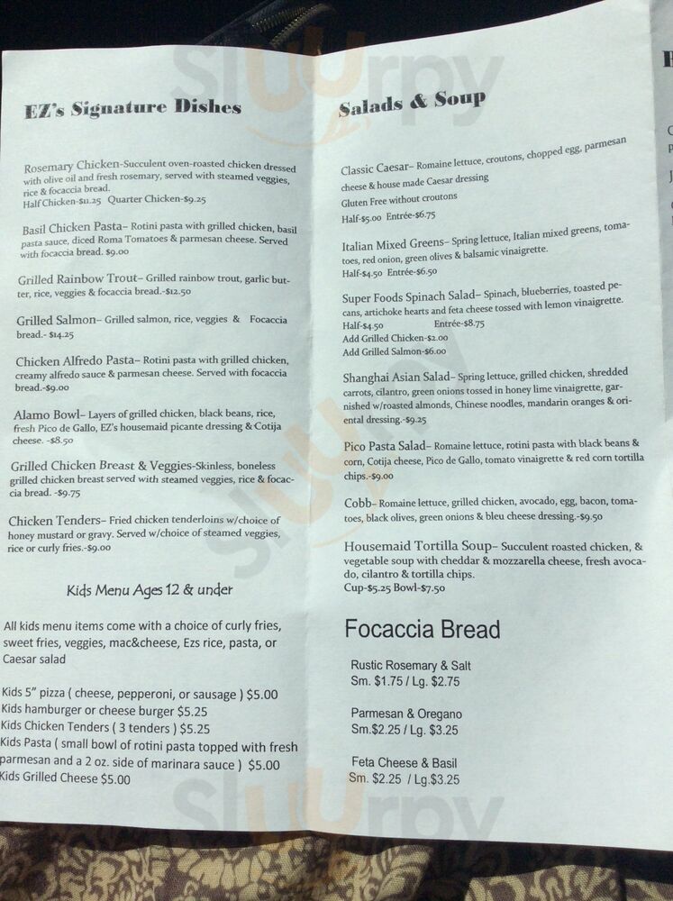 Ez's Brick Oven & Grill