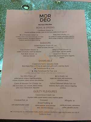 Mordeo Boutique Wine Bar