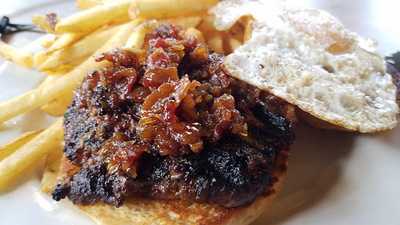 The Burger Stand At The Central Ale House