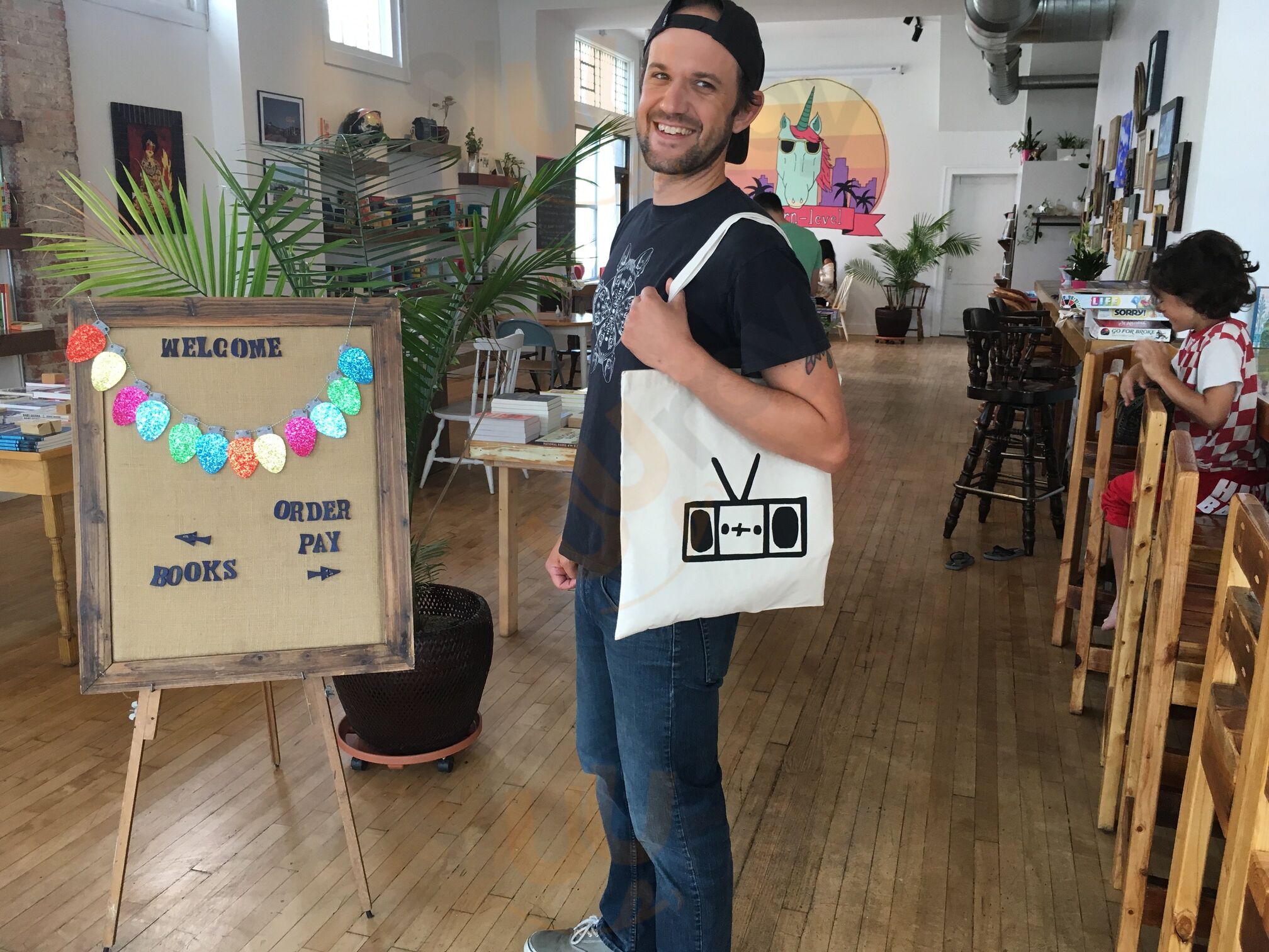 Two Dollar Radio Headquarters Cafe