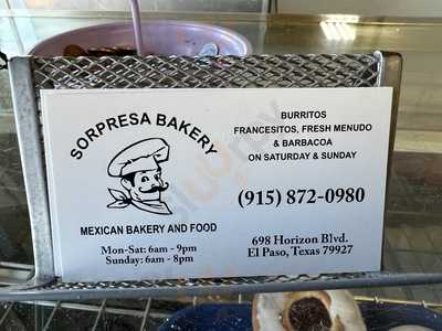 Sorpresa Bakery