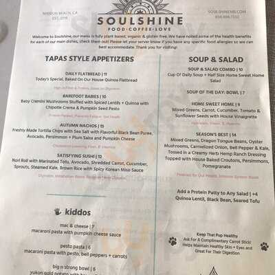 Soulshine Vegan Cafe