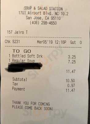 Soup & Salad Station