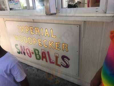Imperial Woodpecker Sno Balls
