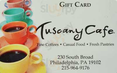 Tuscany Cafe Broad Street