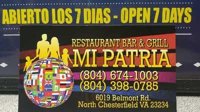 Mi Patria Restaurant & Grill