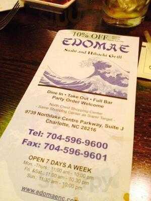 Edomae Sushi & Hibachi