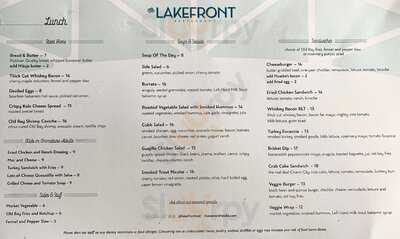 Lakefront Restaurant