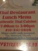Thai Restaurant