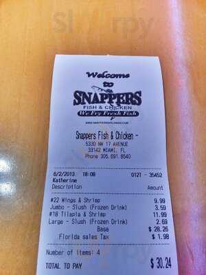 Snappers Fish & Chicken