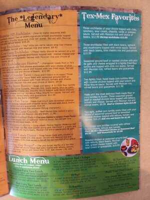 Dk Maria's Legendary Tex-mex