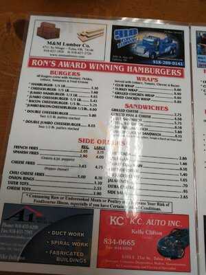 Ron's Hamburgers & Chili