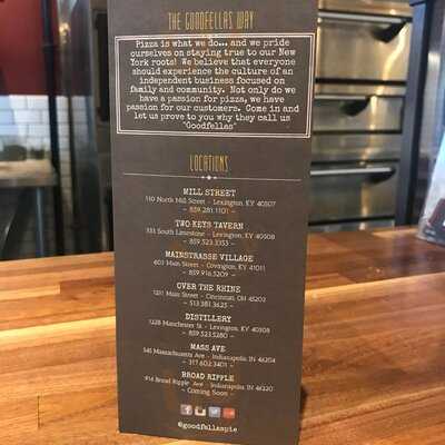 Goodfellas Pizzeria - Broad Ripple