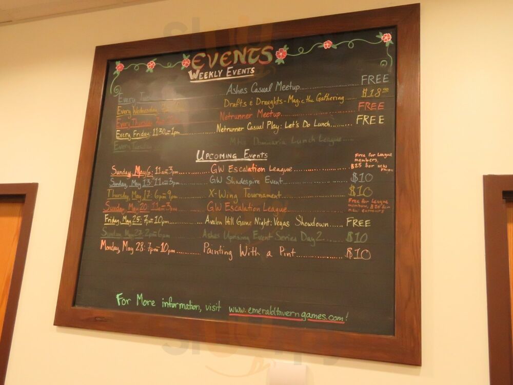 Emerald Tavern Games And Cafe