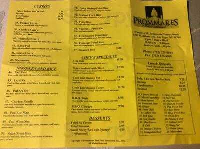 Prommares Thai Food