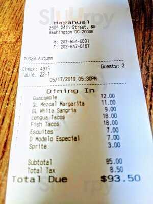 Mayahuel Cocina Mexicana