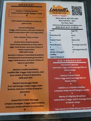 Lonnelle's Southern Delight