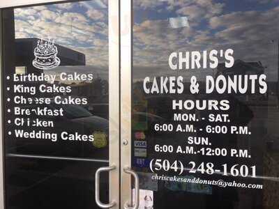 Chris's Cakes And Donuts