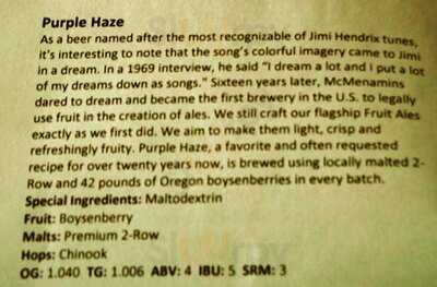 Mcmenamins Hillsdale Brewery And Public House