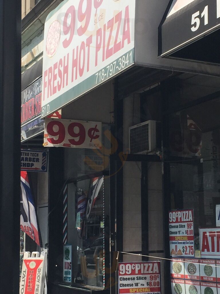 99 Cent Fresh Hot Pizza
