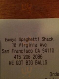 Emmy's Spaghetti Shack