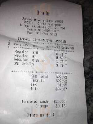 Jersey Mike's Subs
