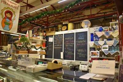 Babushka Pierogies Window